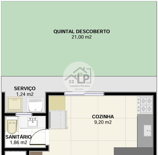 Casa de 2 quartos, 48m² no bairro Santa Rita, em Barra Mansa | Eu Corretor