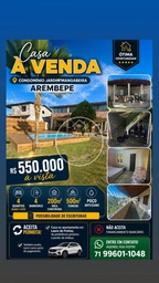 Casa de 4 quartos, 200m² no bairro Arembepe (Abrantes), em Camaçari | Eu Corretor